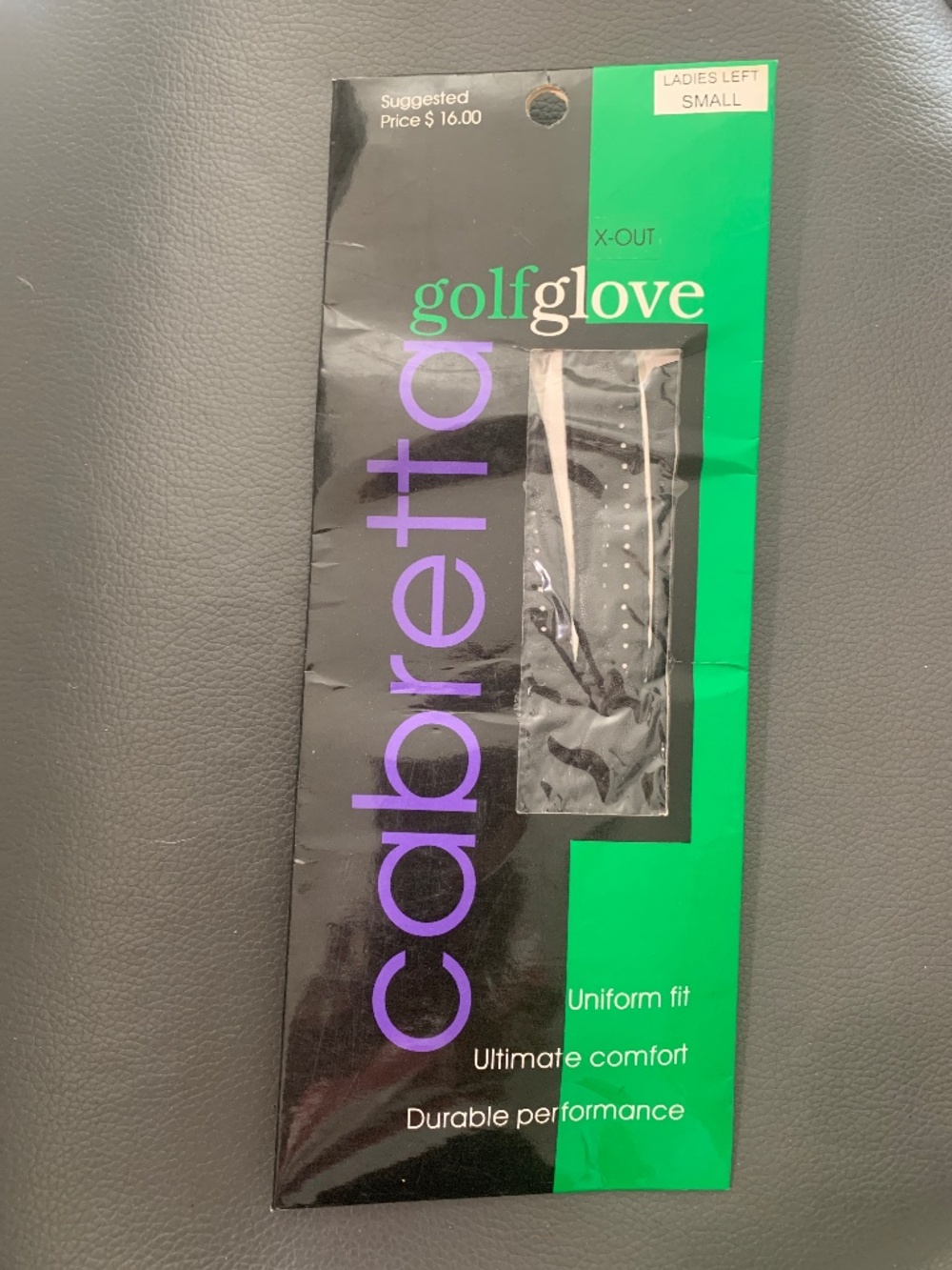 NEW Golf Glove Ladies left small Cabretta